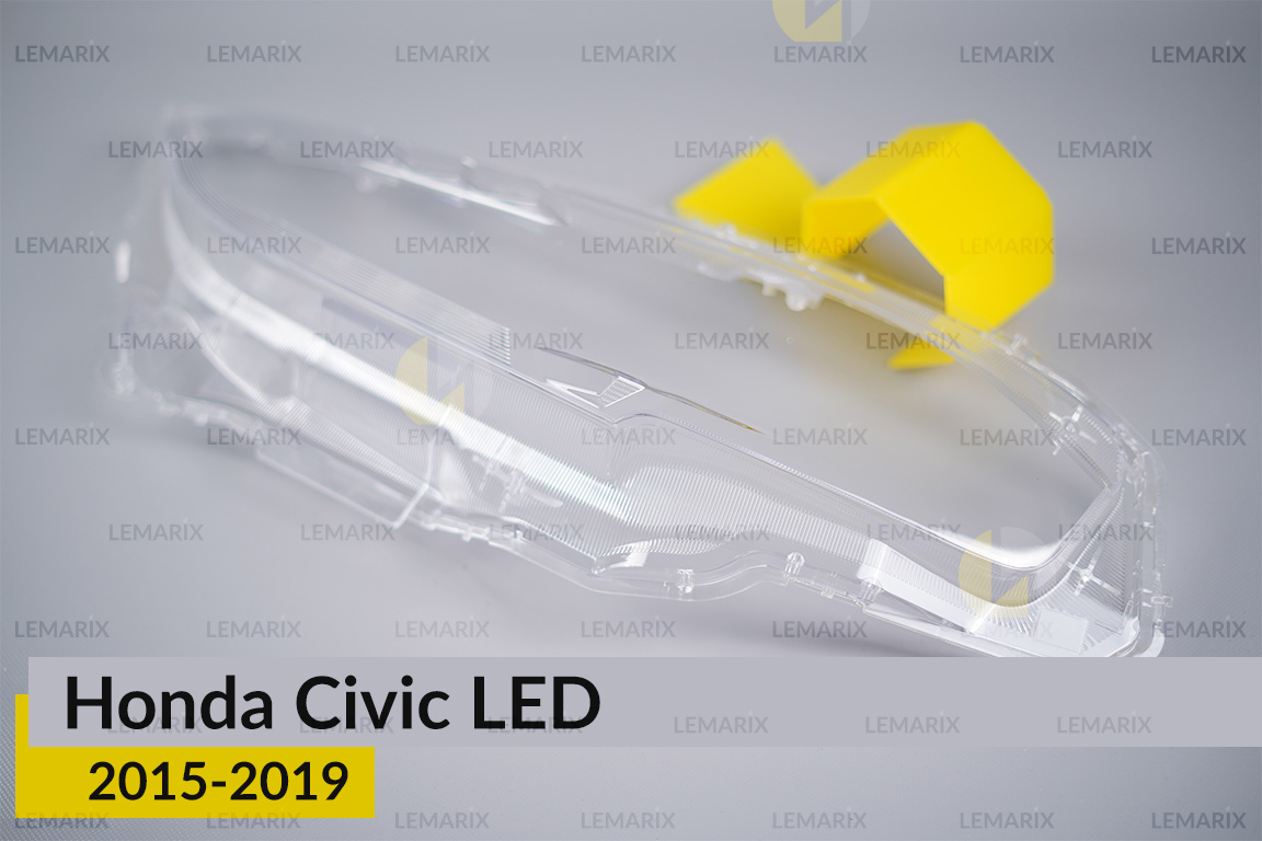 Стекло фары Honda Civic LED (2015-2019) правое
