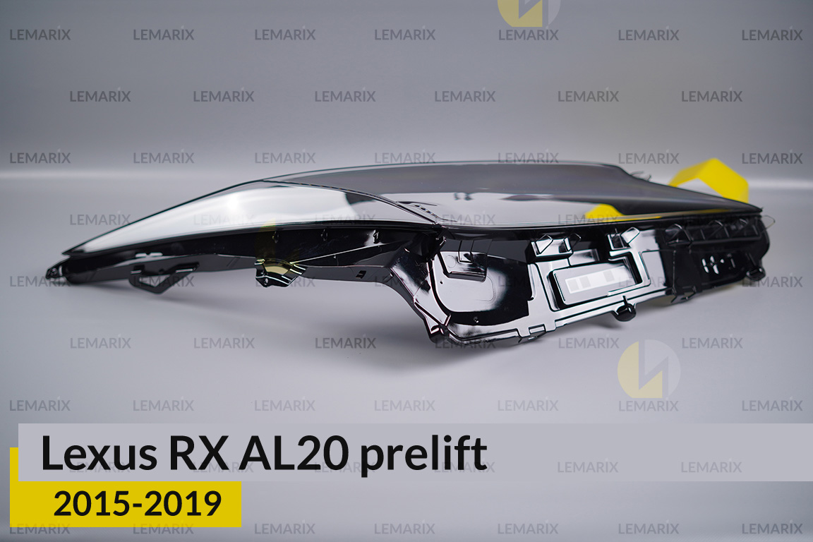 Скло фари Lexus RX AL20 (2015-2019) дорест праве