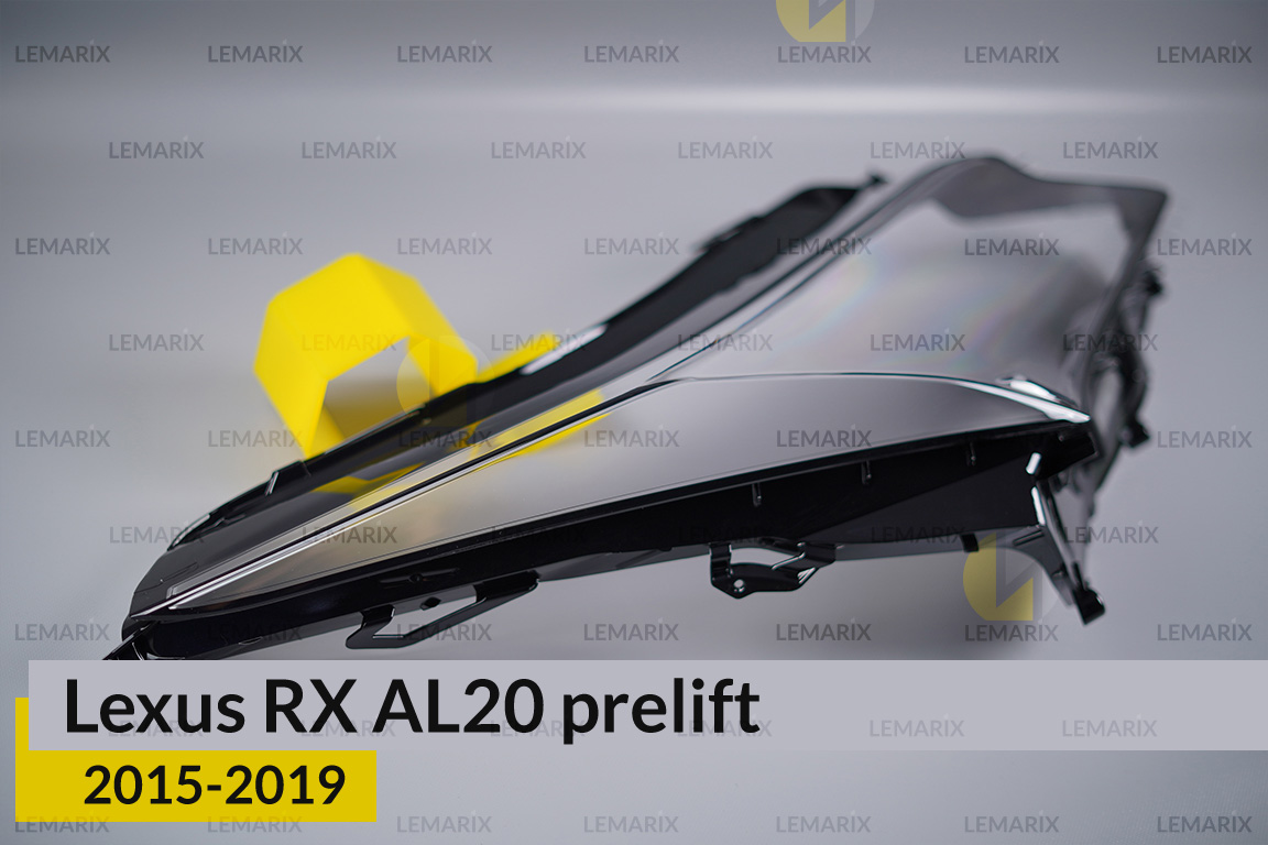 Скло фари Lexus RX AL20 (2015-2019) дорест праве