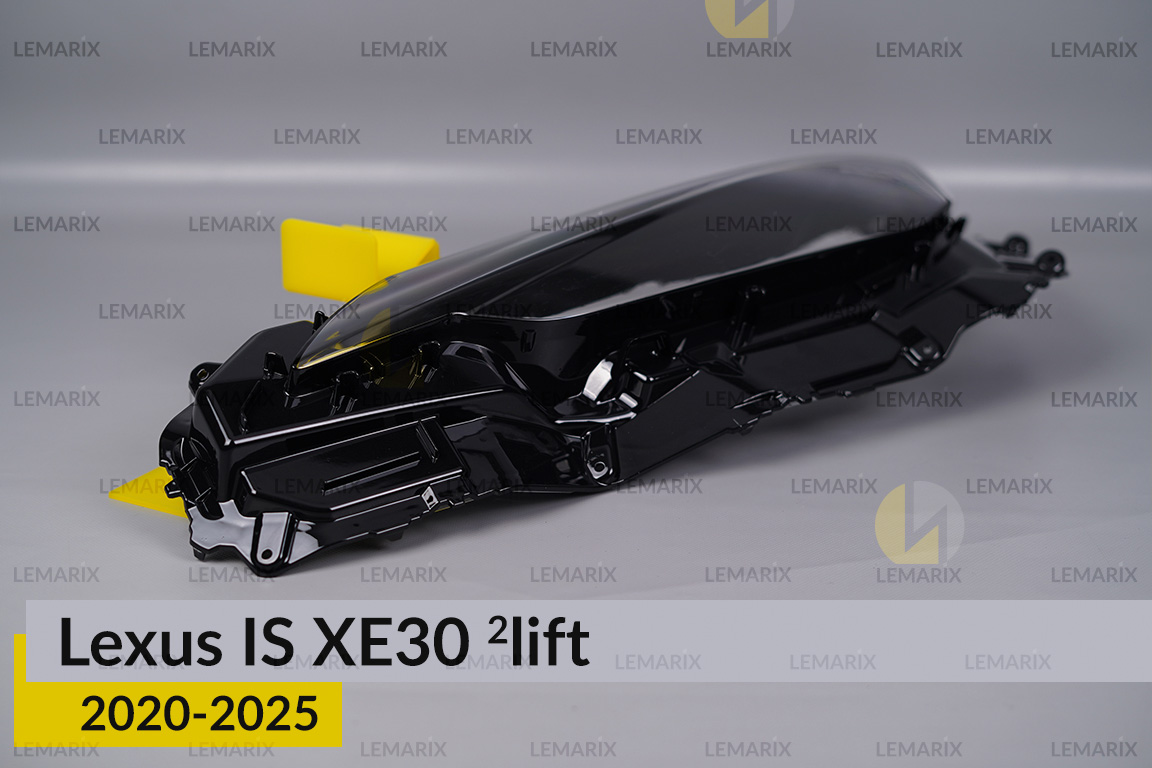 Скло фари Lexus IS XE30 (2020-2026) 2 рест ліве