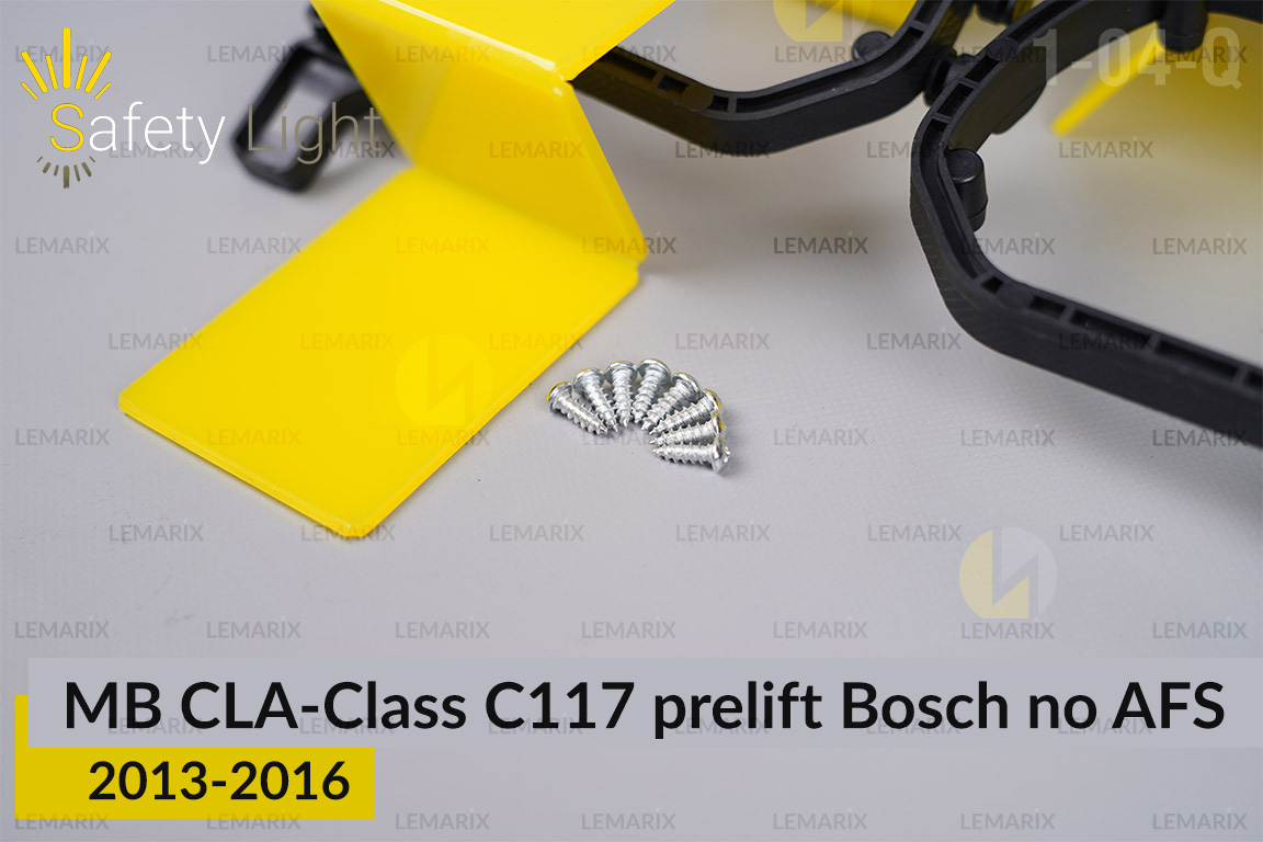 Перехідна рамка для Mercedes-Benz CLA-Class C117 Bosch no AFS (2013-2016) дорест