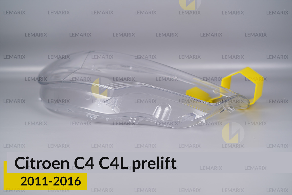 Стекло фары Citroen C4 C4L (2011-2016) дорест правое