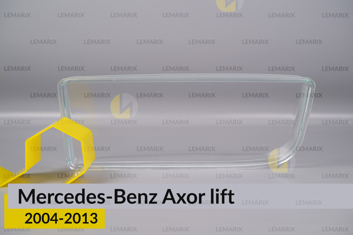 Стекло фары Mercedes-Benz Axor (2004-2013) рест правое