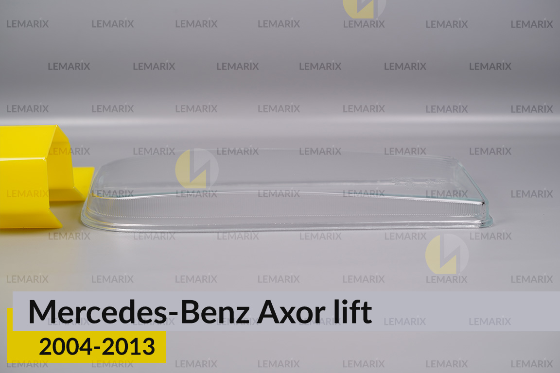 Стекло фары Mercedes-Benz Axor (2004-2013) рест правое