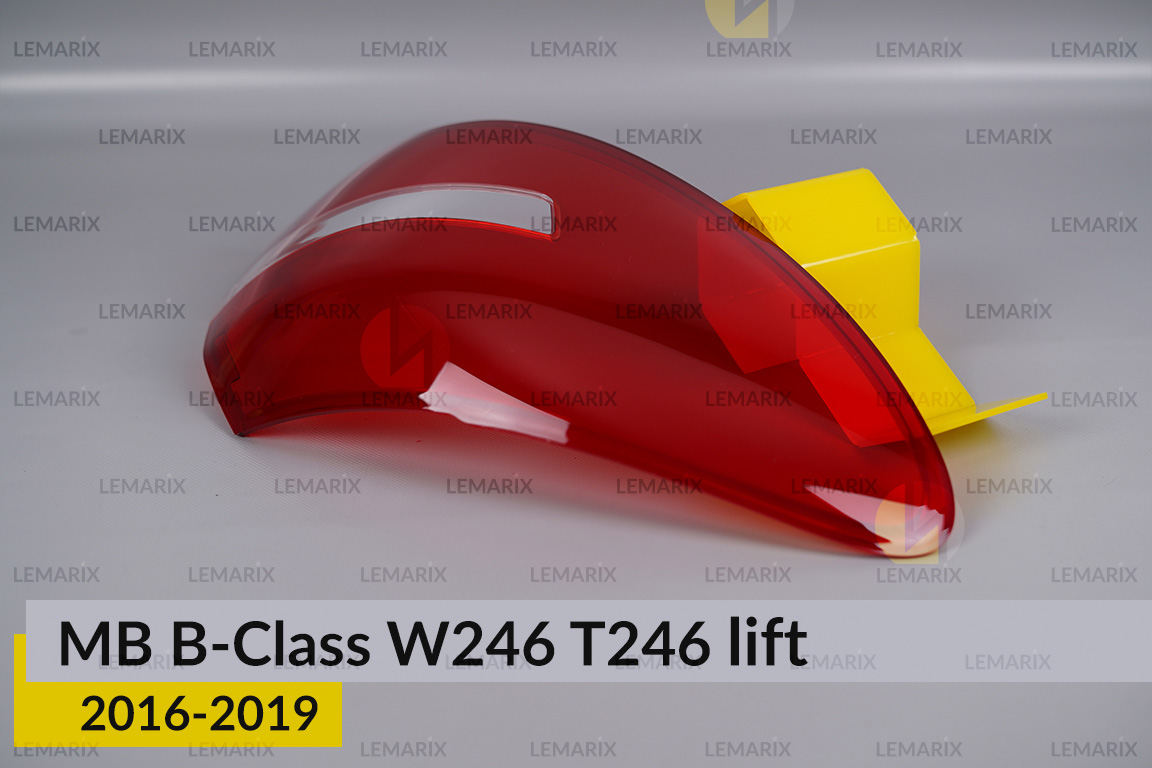 Стекло заднего фонаря внешнее в крыле Mercedes-Benz B-Class W246 T246 (2016-2019) рест левое