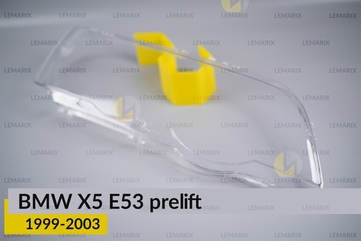 Скло фари BMW X5 E53 (1999-2003) дорест праве