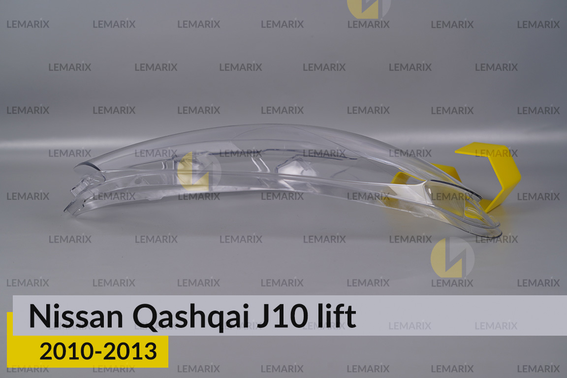 Стекло фары Nissan Qashqai J10 (2010-2013) рест правое