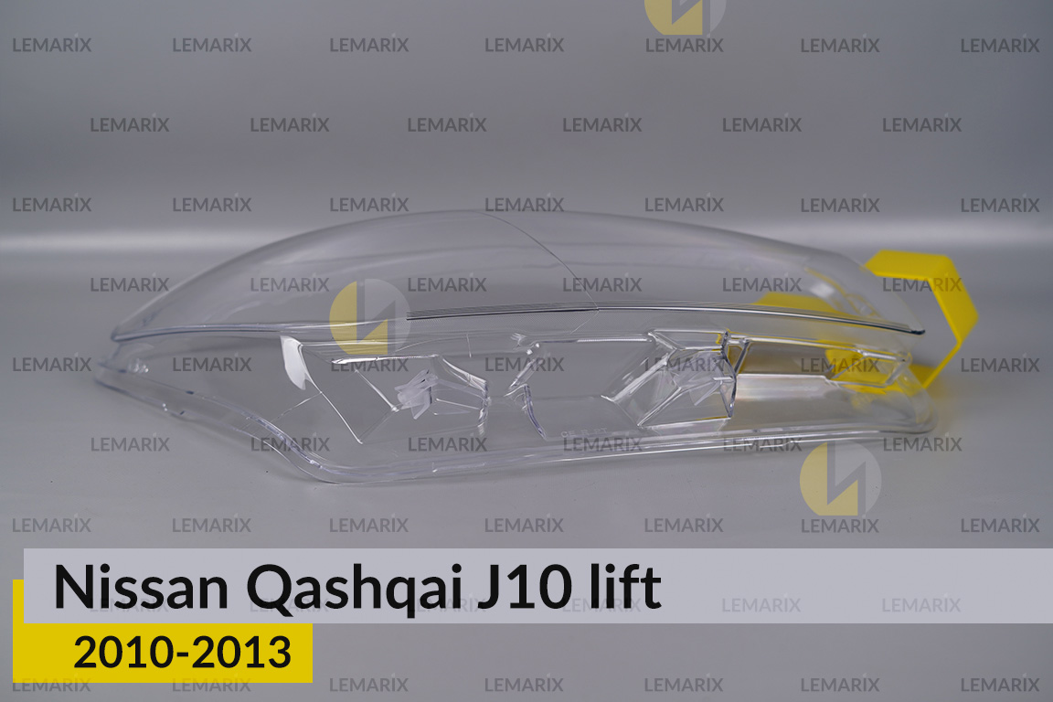Стекло фары Nissan Qashqai J10 (2010-2013) рест правое
