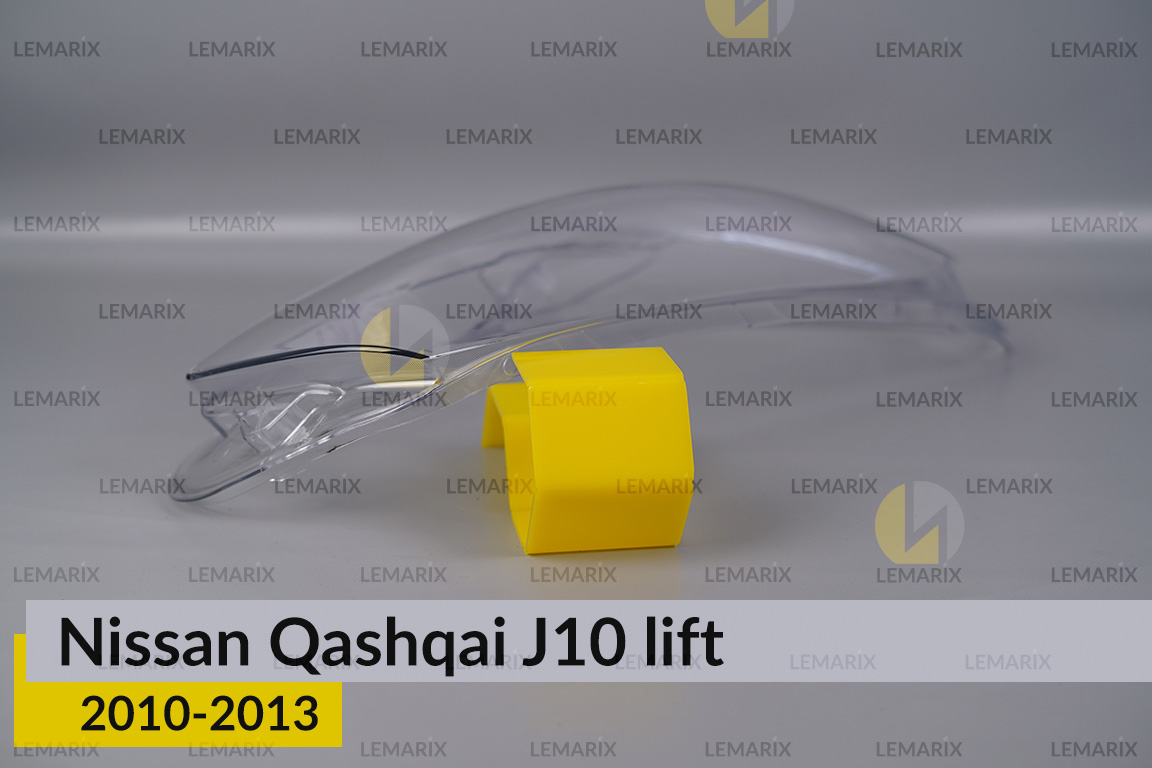 Стекло фары Nissan Qashqai J10 (2010-2013) рест правое