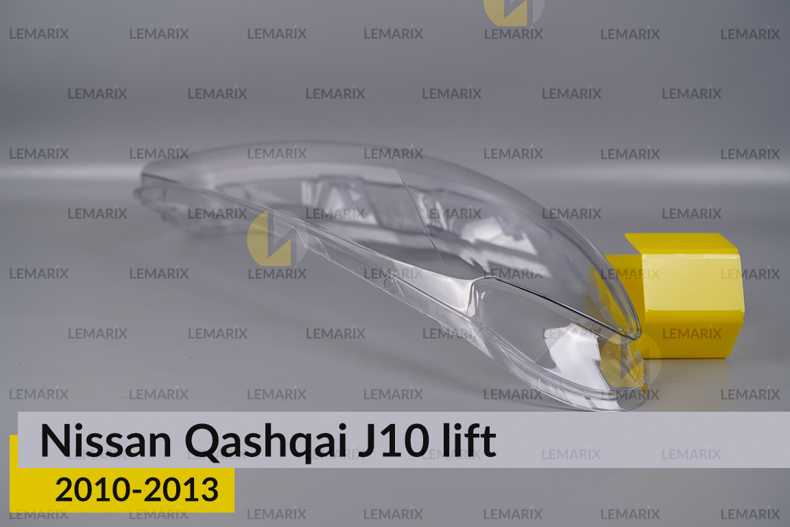 Стекло фары Nissan Qashqai J10 (2010-2013) рест правое