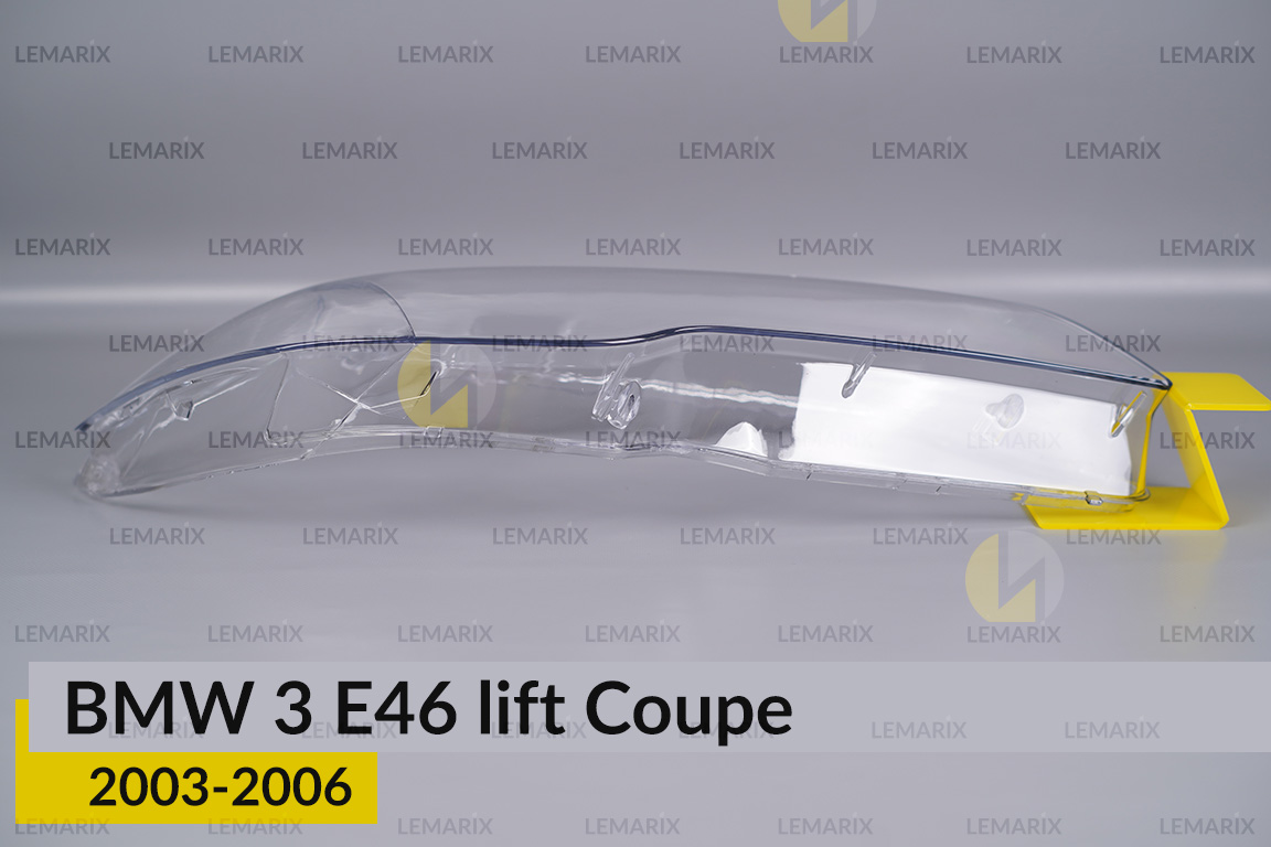 Скло фари BMW 3 E46 Coupe (2003-2006) рест праве