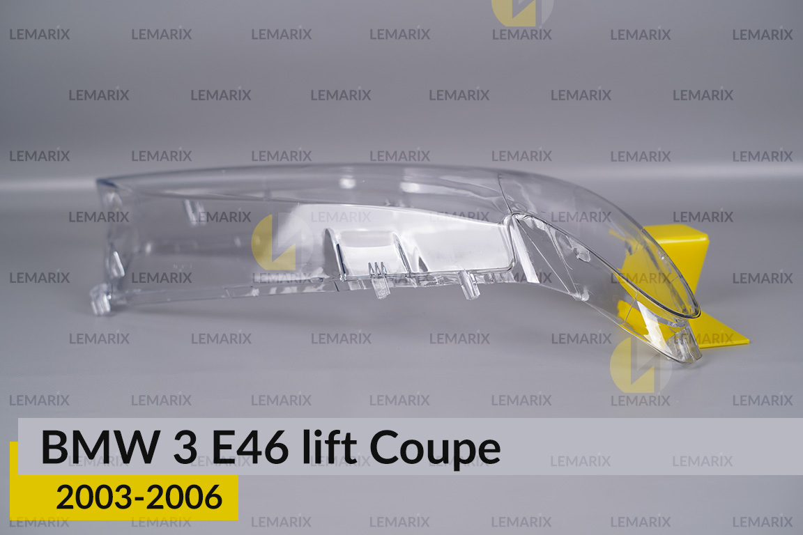 Скло фари BMW 3 E46 Coupe (2003-2006) рест праве