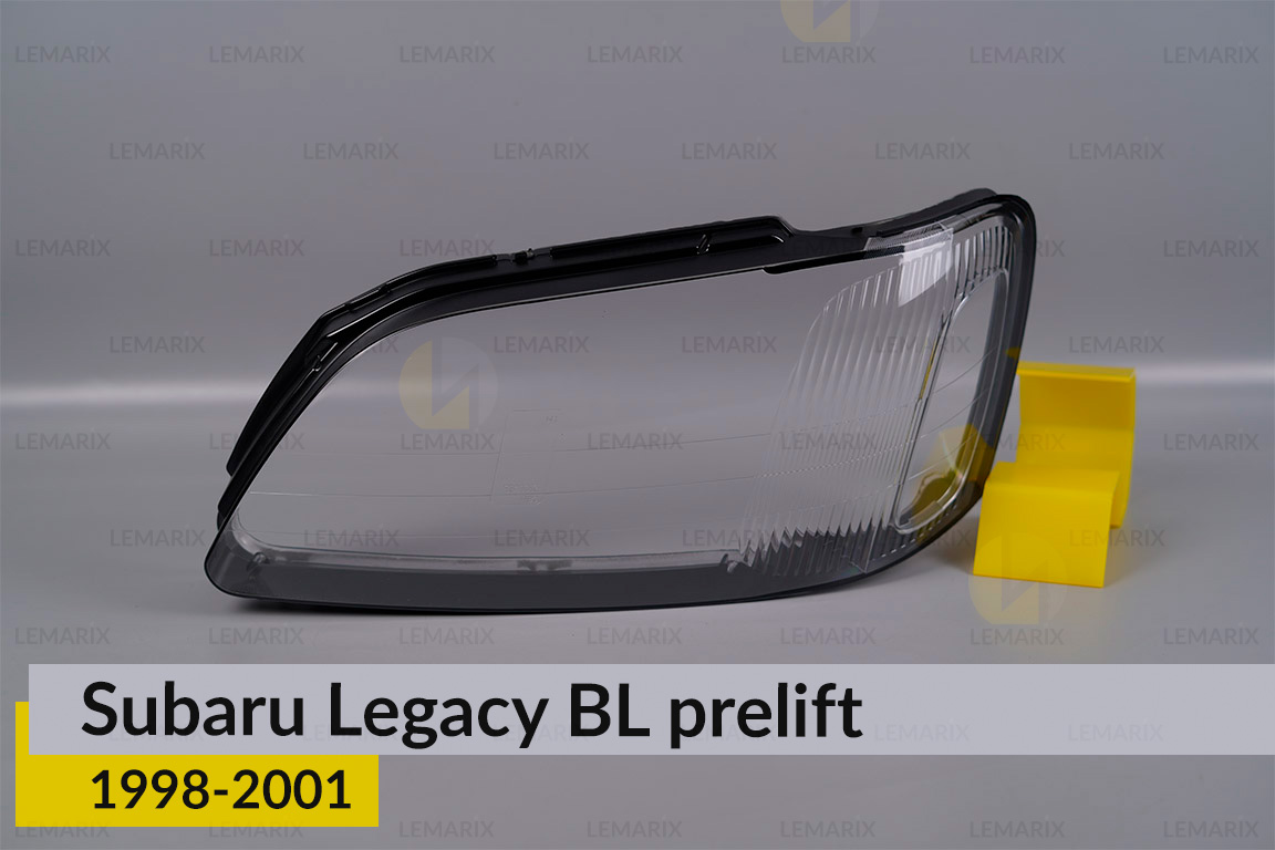 Стекло фары Subaru Legacy BL (1998-2001) дорест левое
