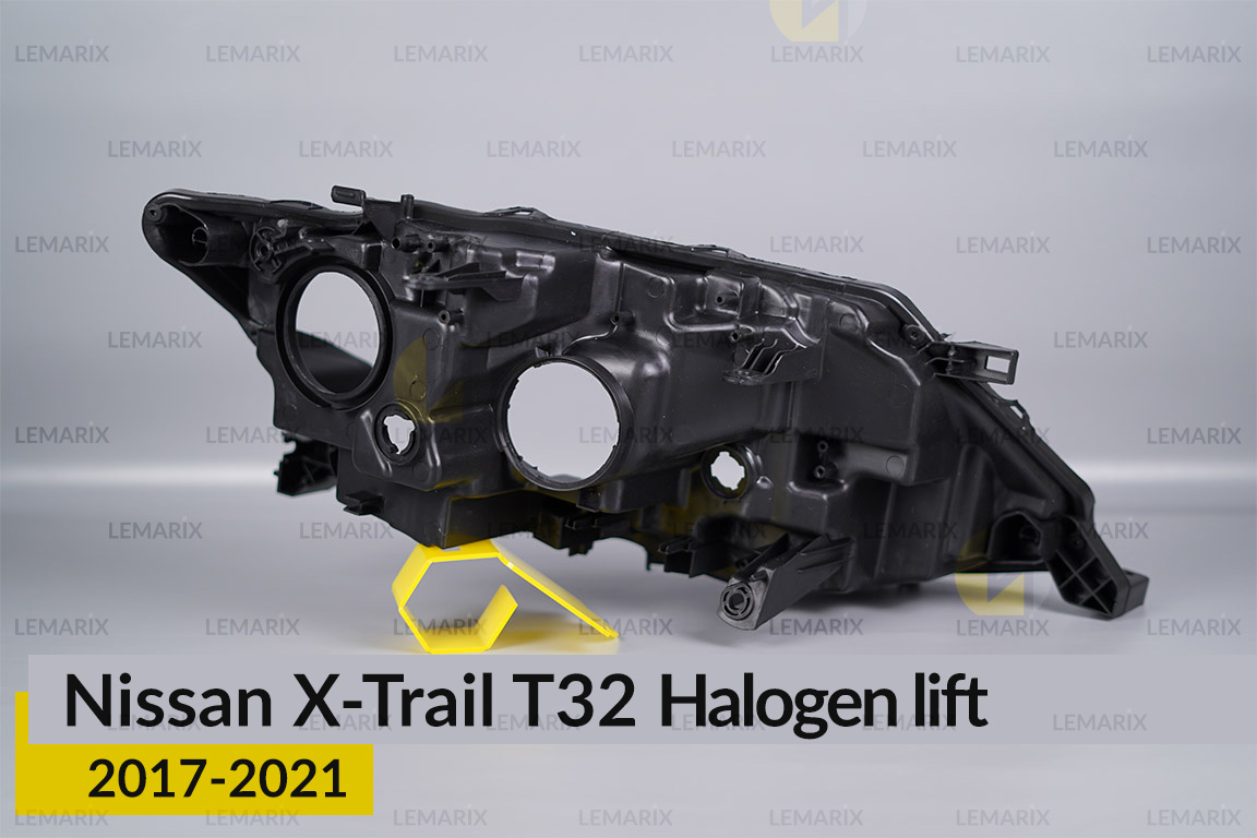 Корпус фары Nissan X-Trail T32 Halogen (2017-2021) рест левый