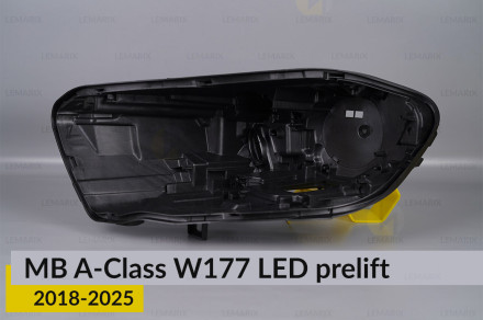Корпус фари Mercedes-Benz A-Class W177 LED (2023-2026) рест лівий