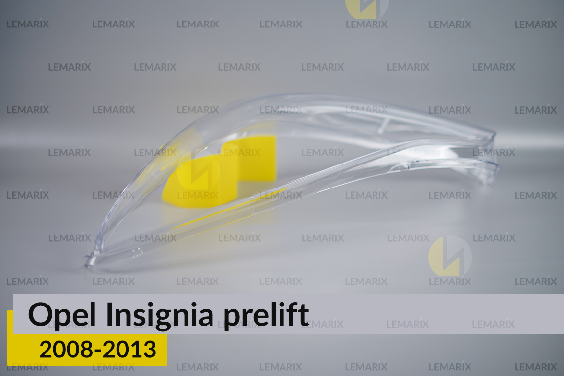 Стекло фары Opel Insignia (2008-2013) дорест левое