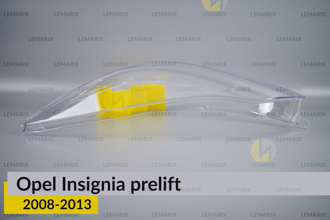 Стекло фары Opel Insignia (2008-2013) дорест левое