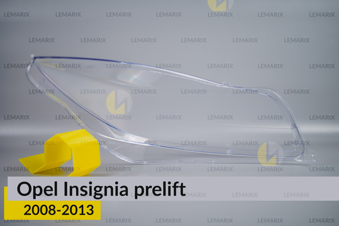 Стекло фары Opel Insignia (2008-2013) дорест левое