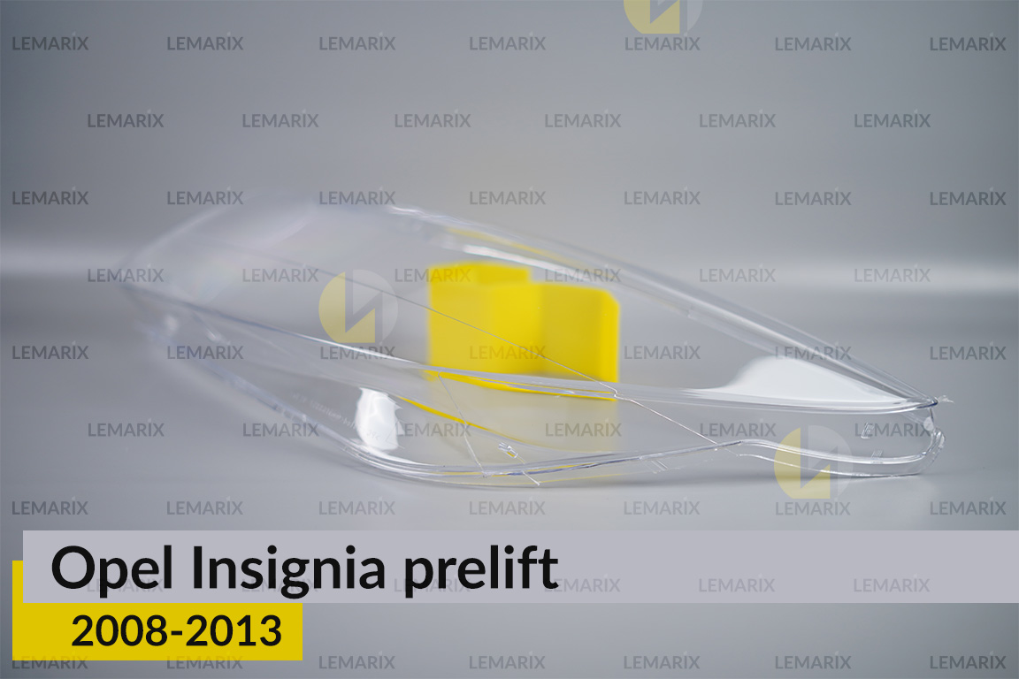 Стекло фары Opel Insignia (2008-2013) дорест левое
