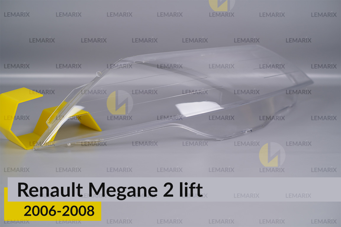 Стекло фары Renault Megane 2 (2006-2008) рест правое