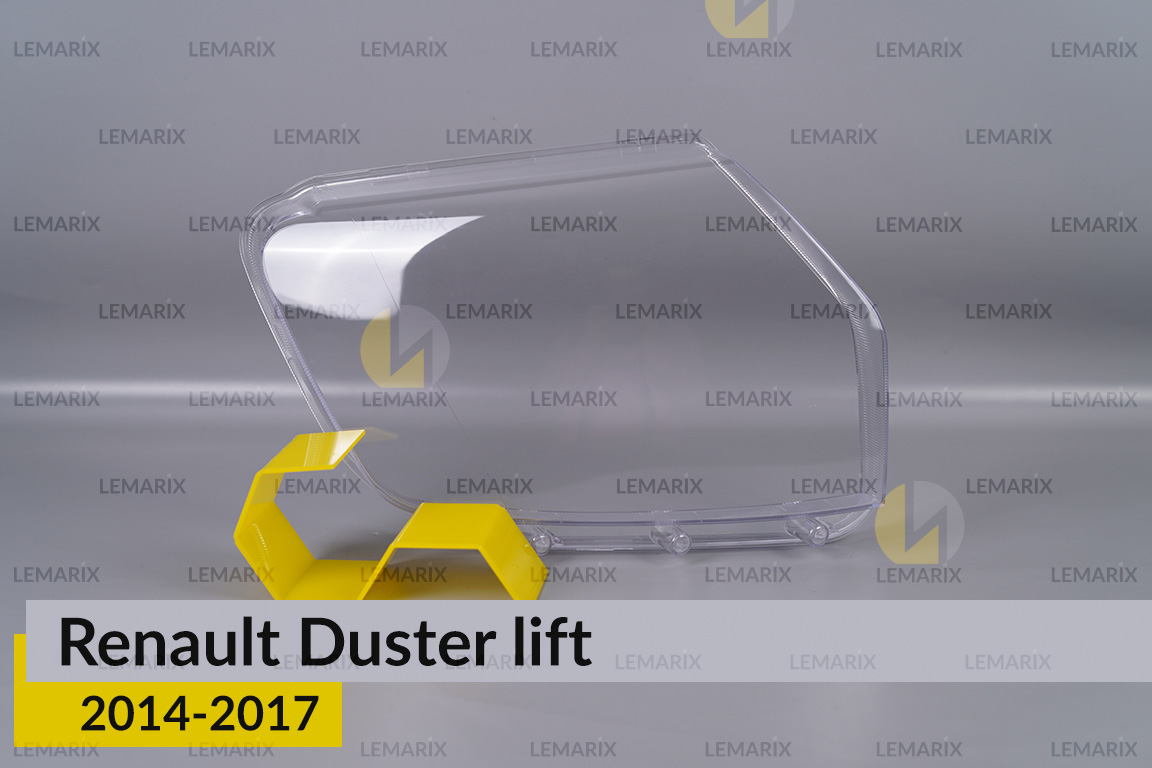 Стекло фары Renault Duster (2014-2017) рест правое