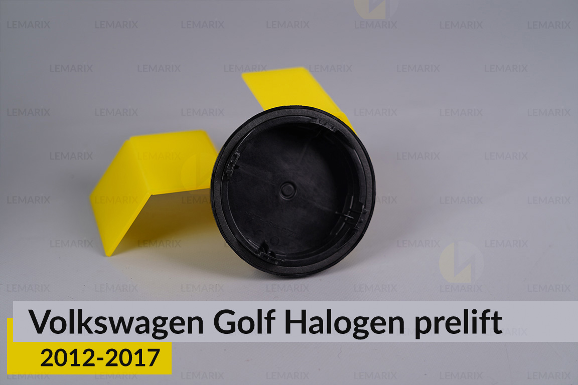 Крышка колпак заглушка фары VW Volkswagen Golf 7 Halogen (2012-2017) дорест левая/правая