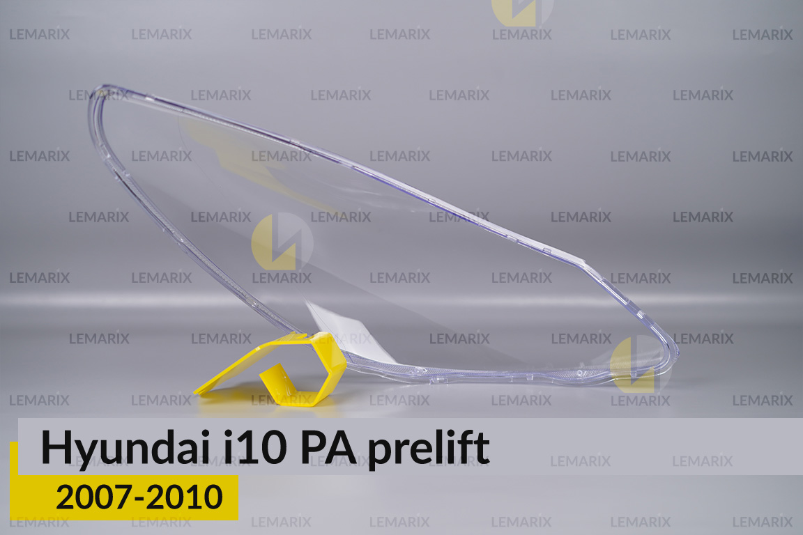 Стекло фары Hyundai i10 PA (2007-2010) дорест левое