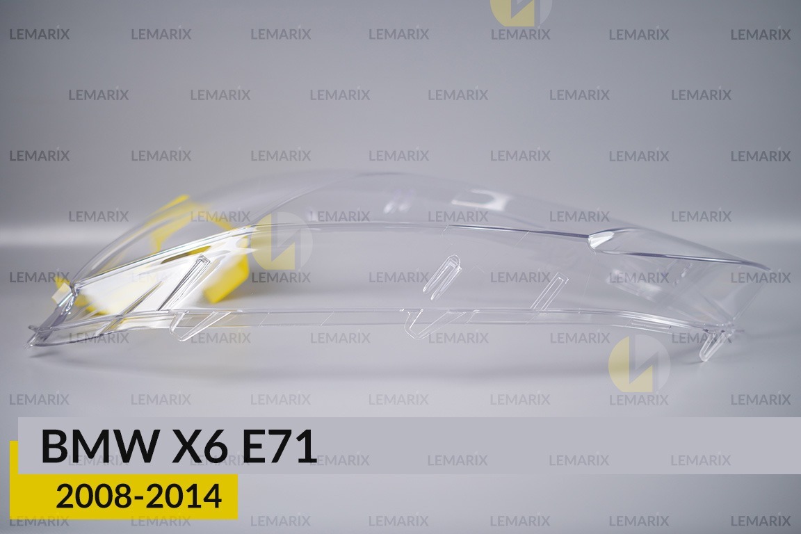 Скло фари BMW X6 E71 (2008-2014) ліве