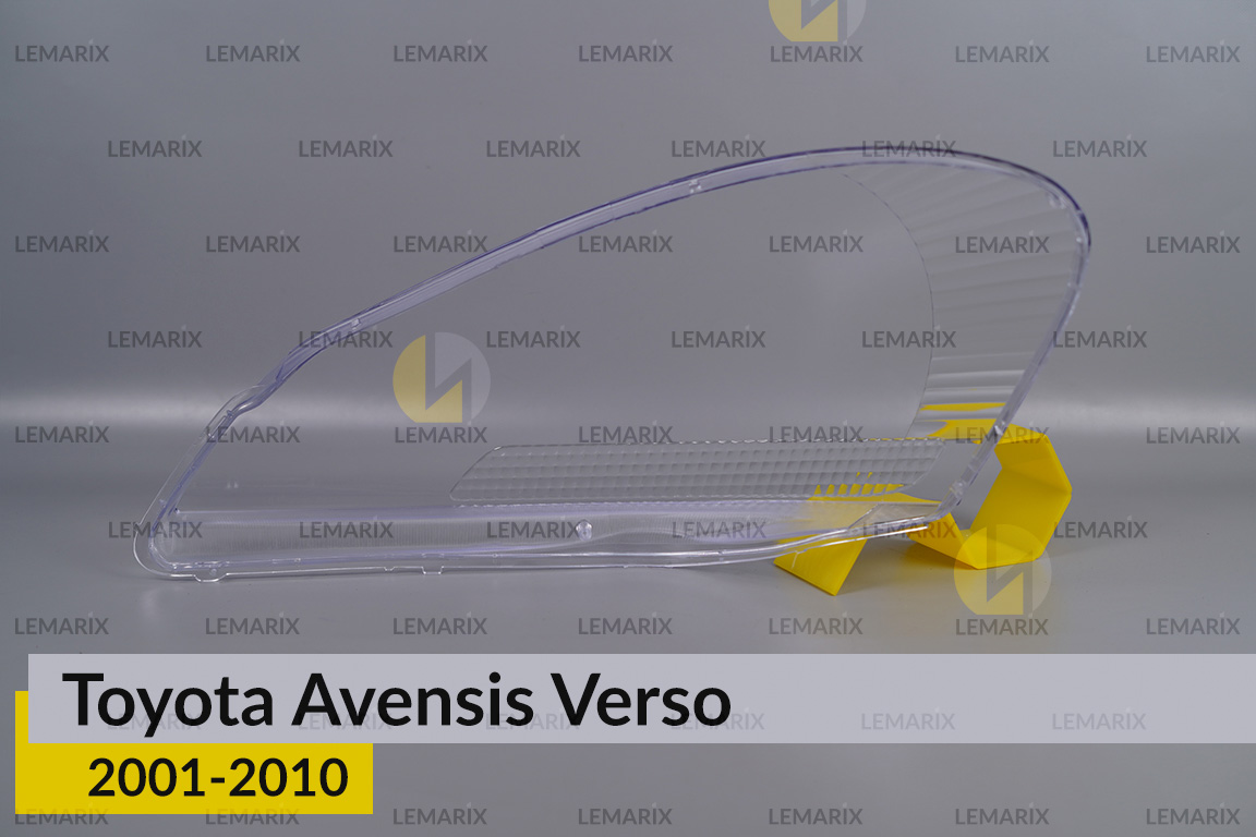 Скло фари Toyota Avensis Verso (2001-2010) праве
