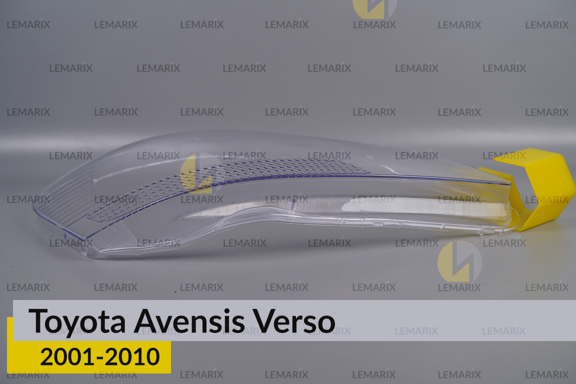 Скло фари Toyota Avensis Verso (2001-2010) праве