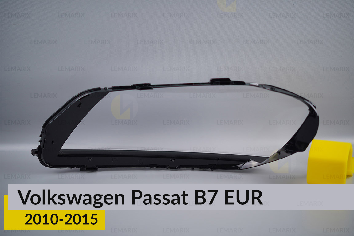 Стекло фары VW Volkswagen Passat B7 EUR (2010-2015) правое