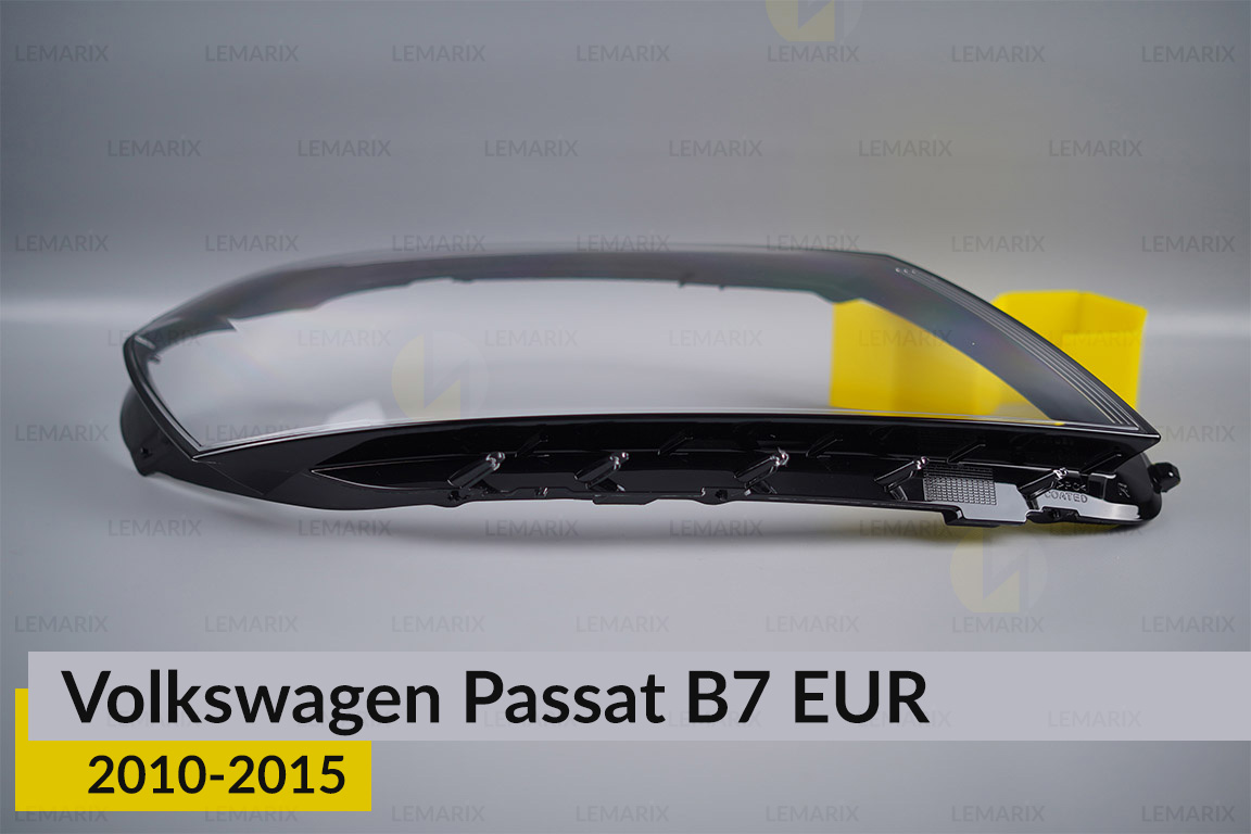 Стекло фары VW Volkswagen Passat B7 EUR (2010-2015) правое