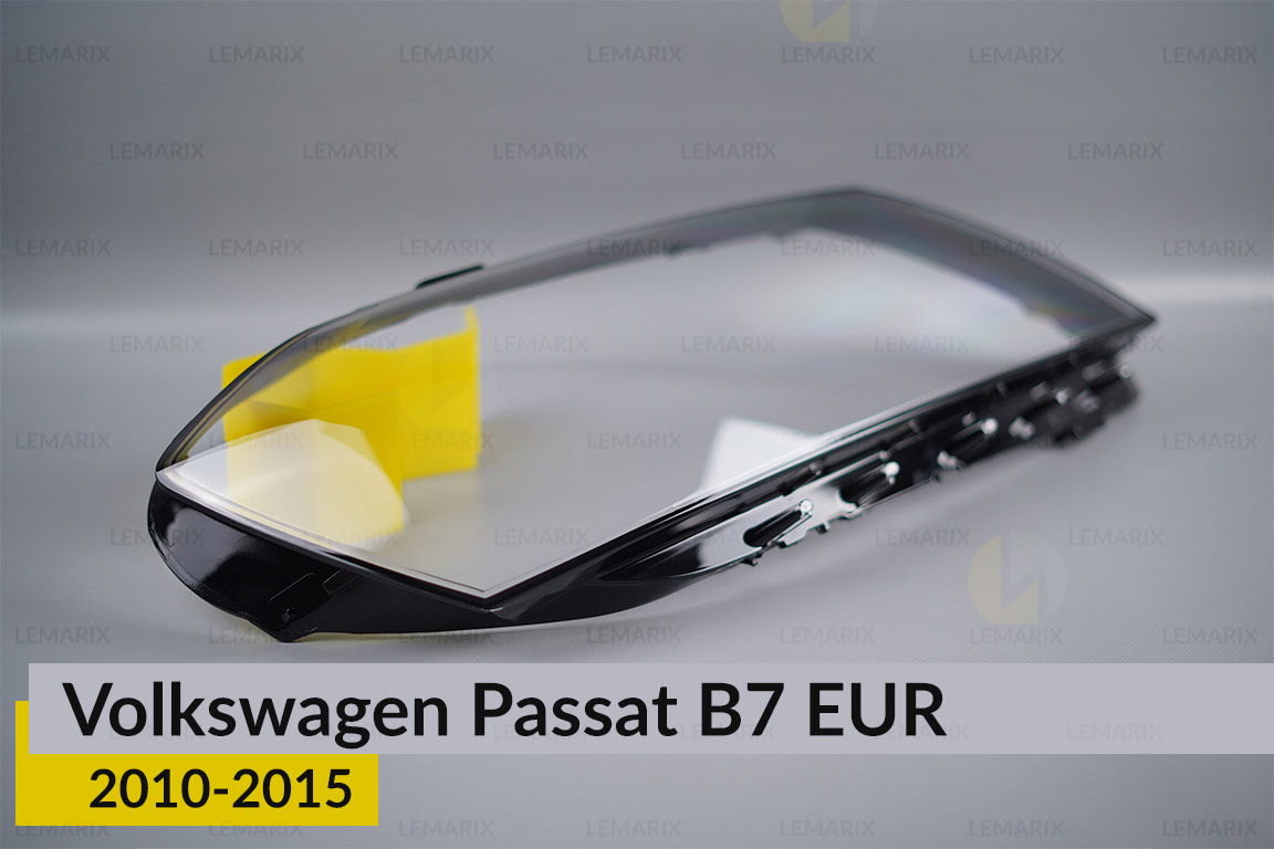 Стекло фары VW Volkswagen Passat B7 EUR (2010-2015) правое