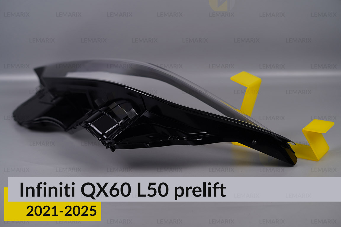 Скло фари Infiniti QX60 L50 (2021-2026) дорест ліве