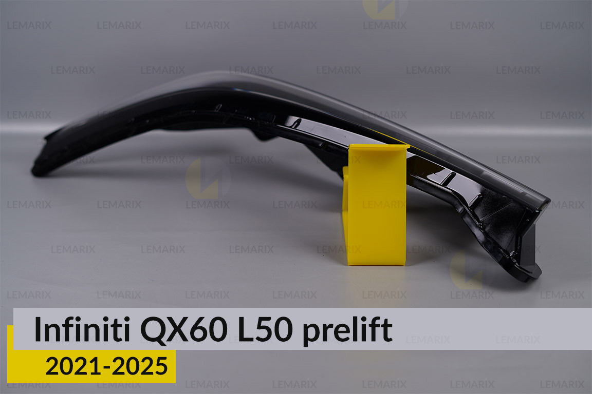 Скло фари Infiniti QX60 L50 (2021-2026) дорест ліве