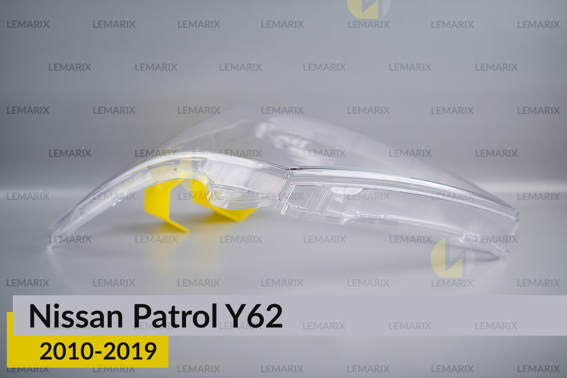 Стекло фары Nissan Patrol Y62 (2010-2019) левое