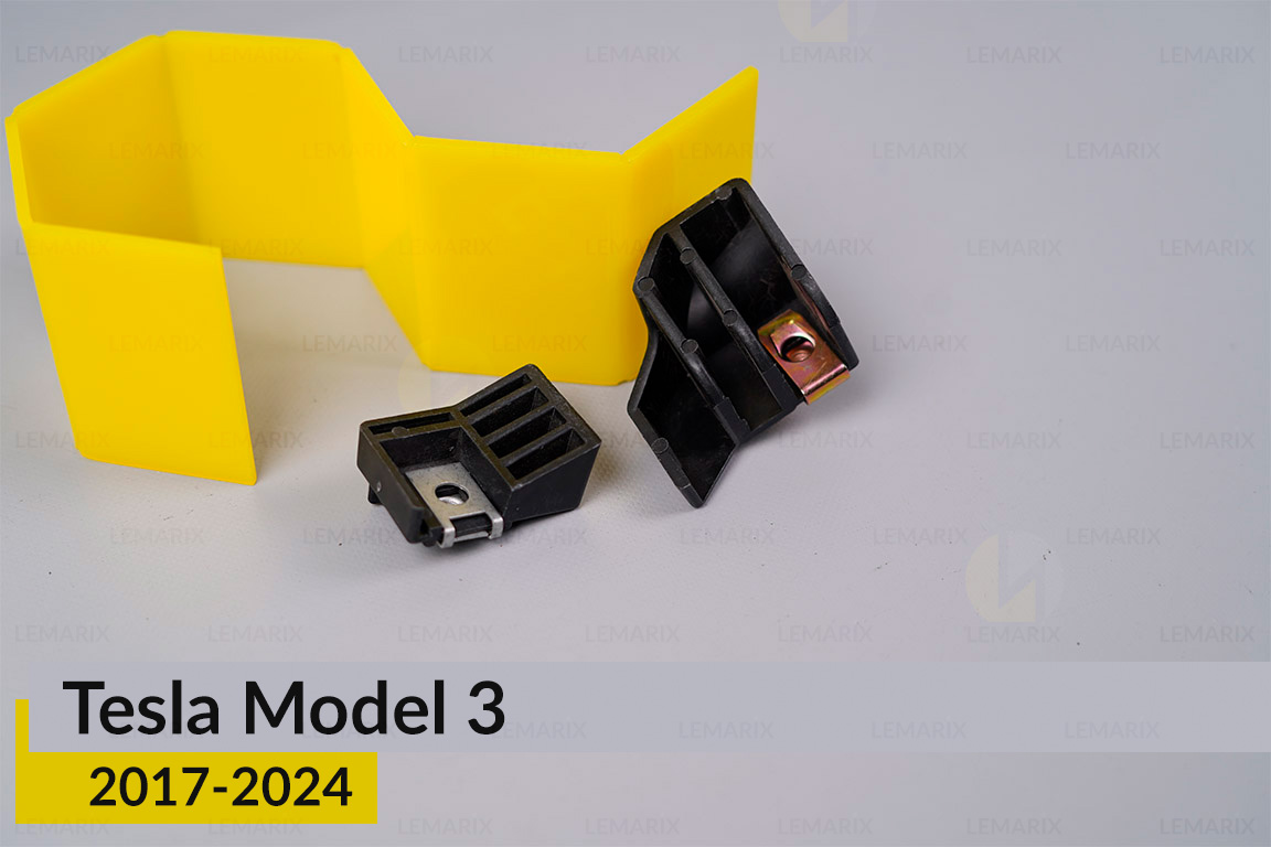 Ремкомплект кріплення корпуса фар Tesla Model 3 (2017-2024) лівий – 2 од.