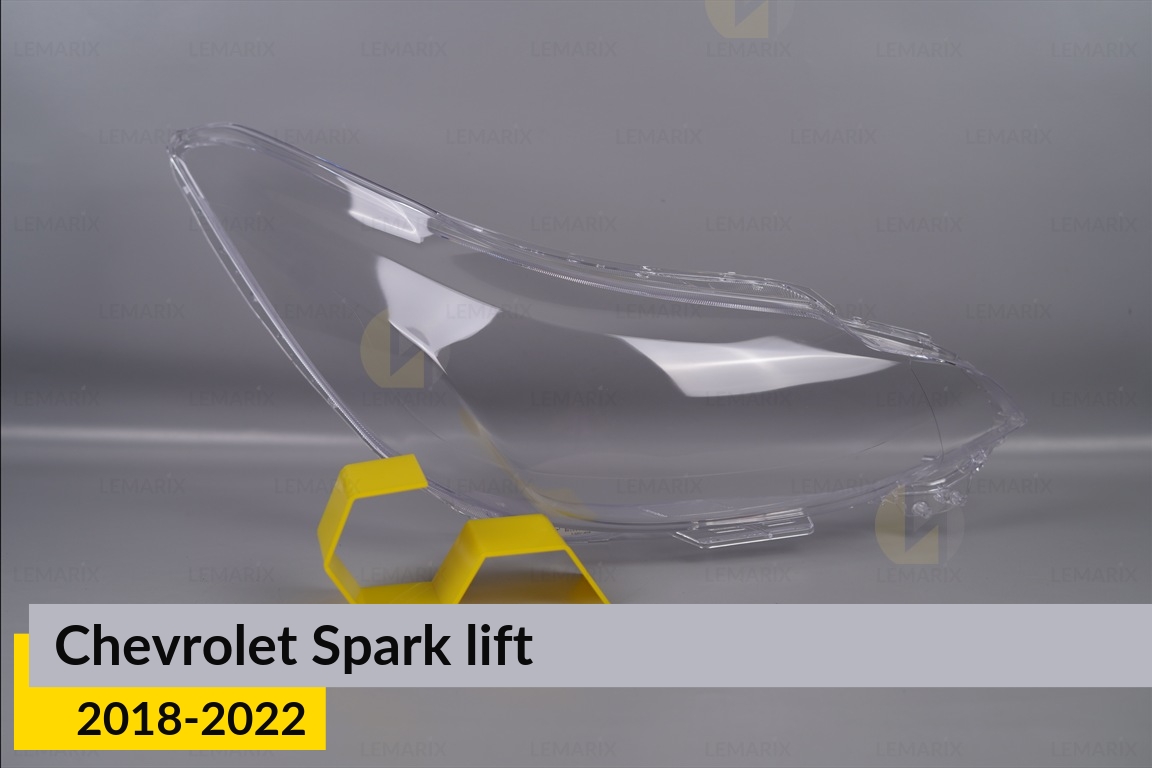 Стекло фары Chevrolet Spark (2018-2022) рест правое