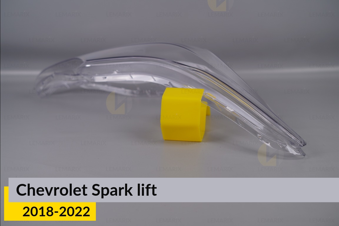 Стекло фары Chevrolet Spark (2018-2022) рест правое