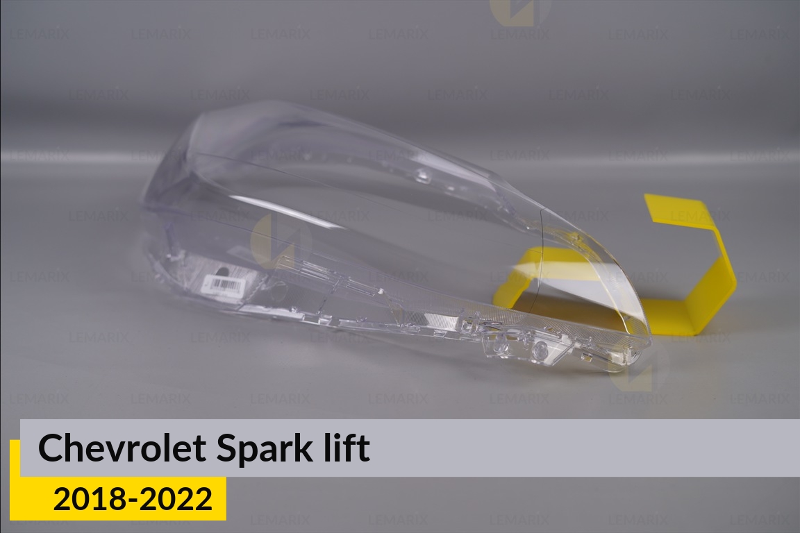 Стекло фары Chevrolet Spark (2018-2022) рест правое
