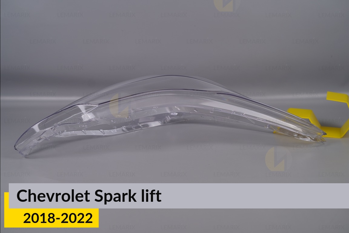 Стекло фары Chevrolet Spark (2018-2022) рест правое