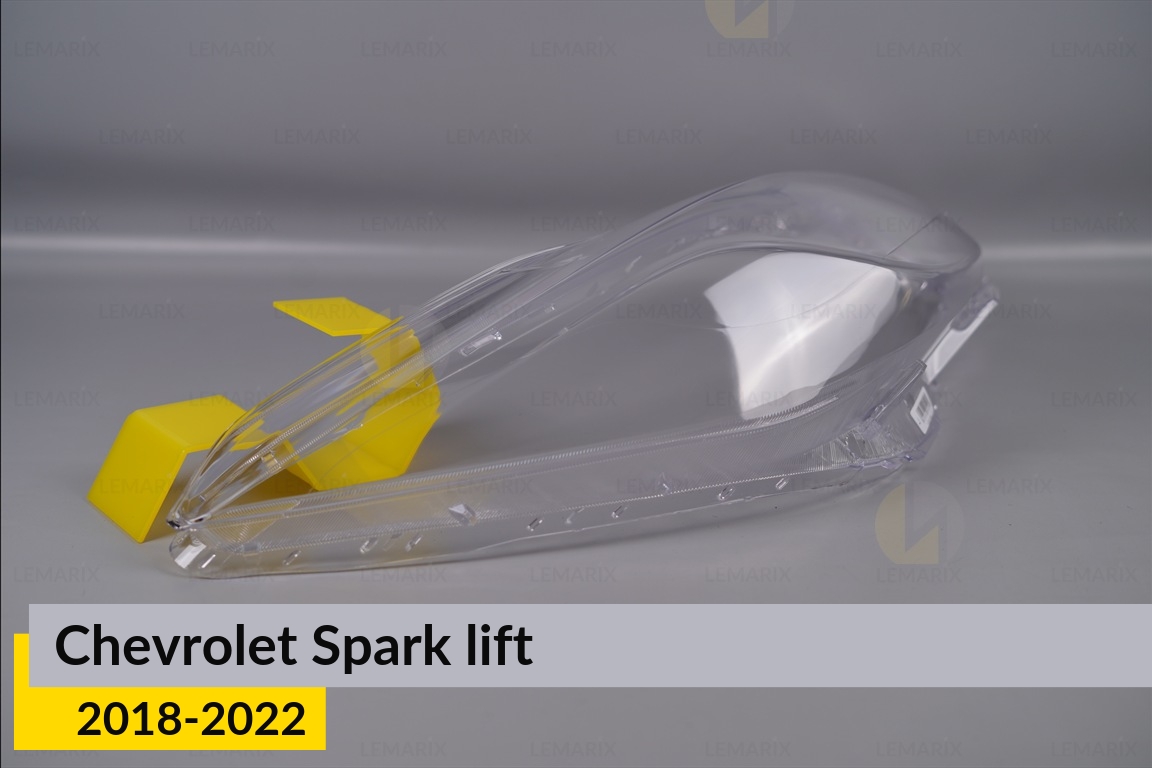 Стекло фары Chevrolet Spark (2018-2022) рест правое