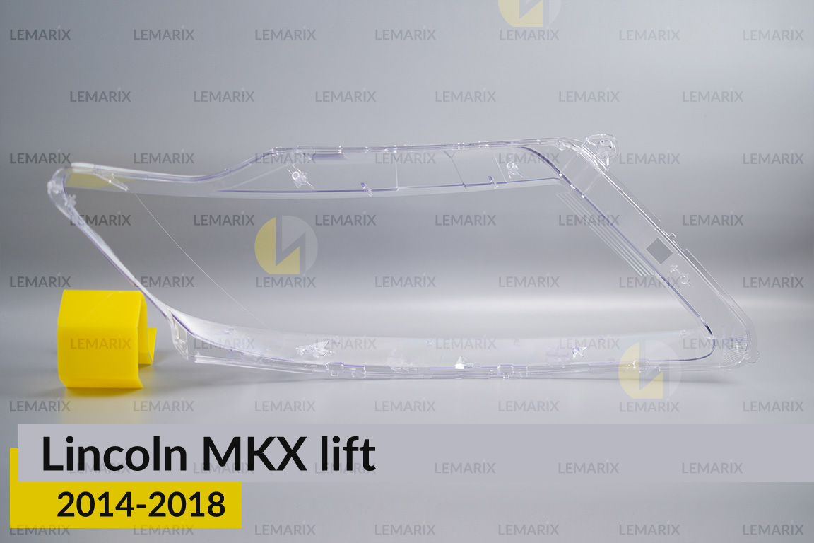 Скло фари Lincoln MKX (2014-2018) рест ліве