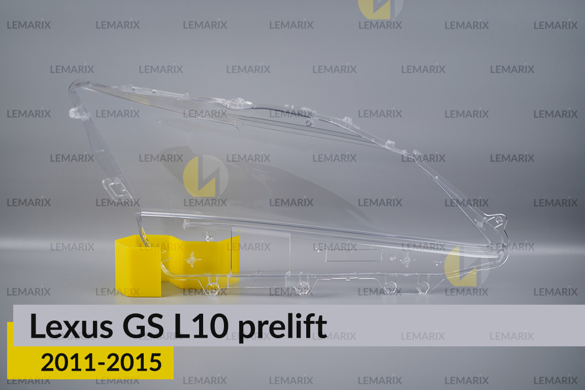 Скло фари Lexus GS L10 (2011-2015) дорест ліве