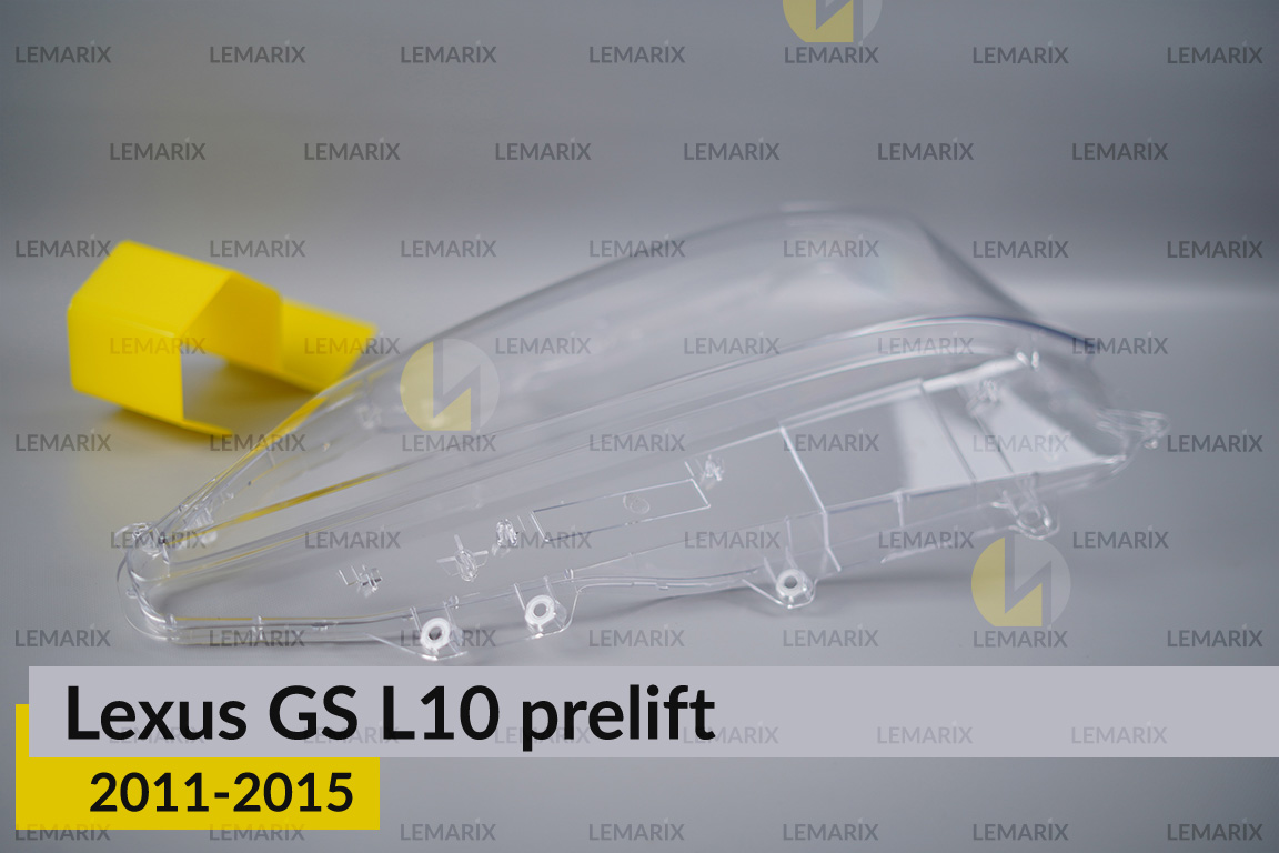 Скло фари Lexus GS L10 (2011-2015) дорест ліве