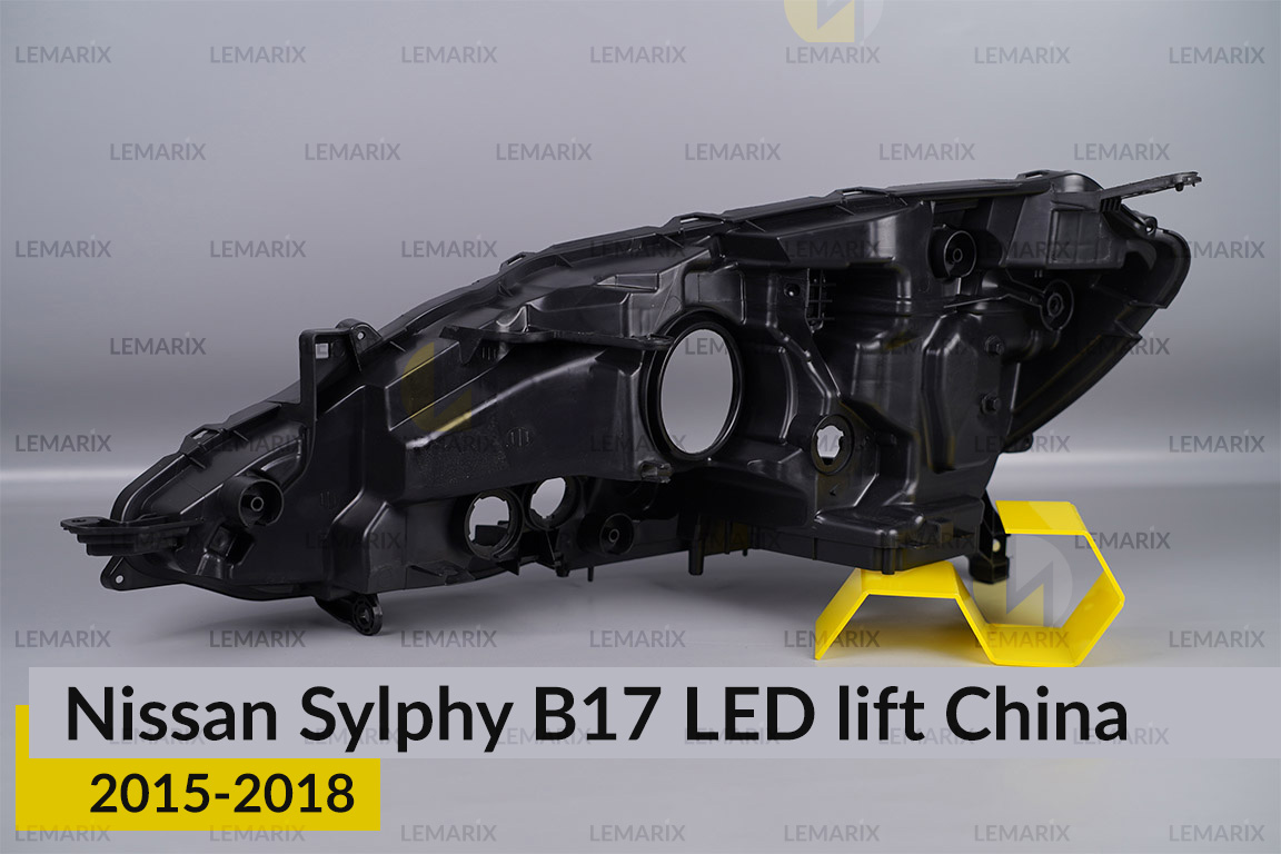 Корпус фари Nissan Sylphy B17 LED China (2015-2018) рест правий