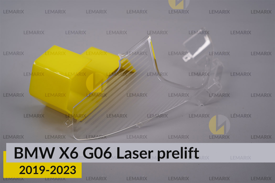 Декоративна маска світловода під зовнішній світловод BMW X6 G06 Laser (2019-2023) дорест права