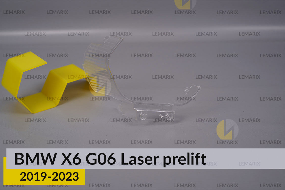 Декоративна маска світловода під зовнішній світловод BMW X6 G06 Laser (2019-2023) дорест права