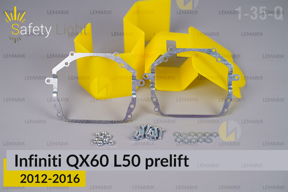 Переходная рамка для Infiniti QX60 L50 (2012-2016) дорест