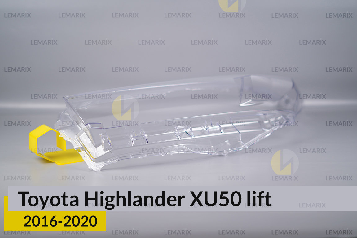 Скло фари Toyota Highlander XU50 (2016-2020) рест ліве